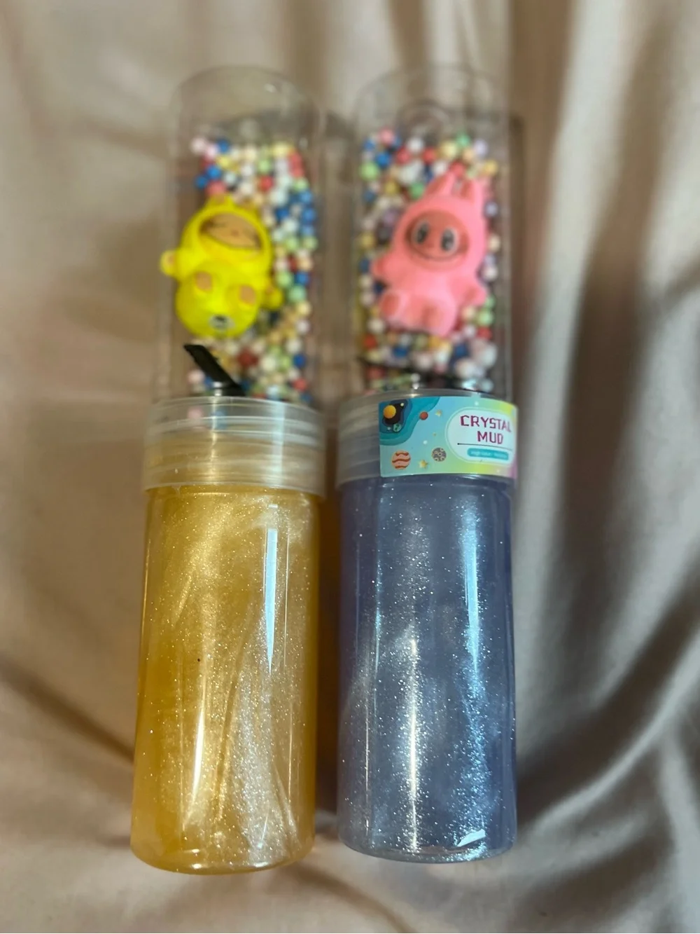Slime Kit Bundle of 2- Gold and Purple Glitter